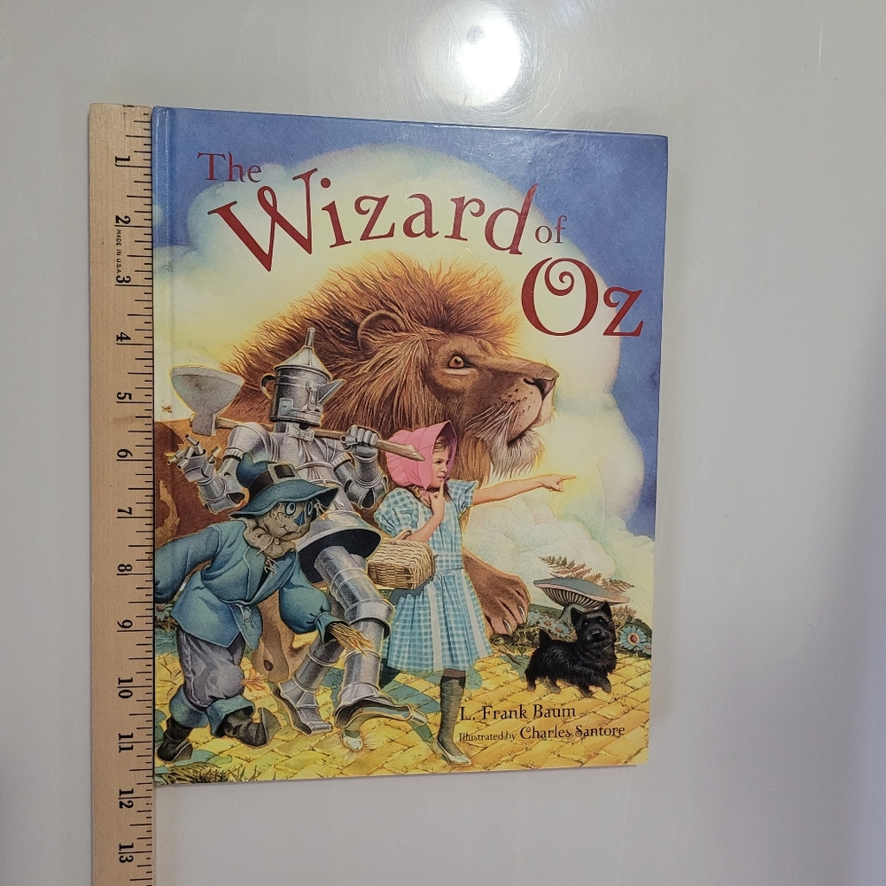 Wizard Of Oz Hardcover Classic Children's Literature L. Frank Baum Kohls Cares - Picture 7 of 15